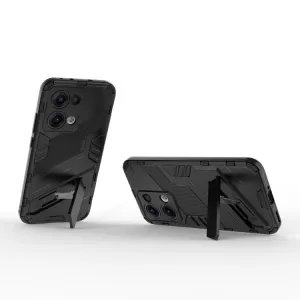 BIB Ochranný obal so stojanom pre Oppo Reno13 5G čierny