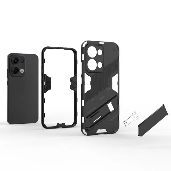 BIB Ochranný obal so stojanom pre Oppo Reno13 5G biely