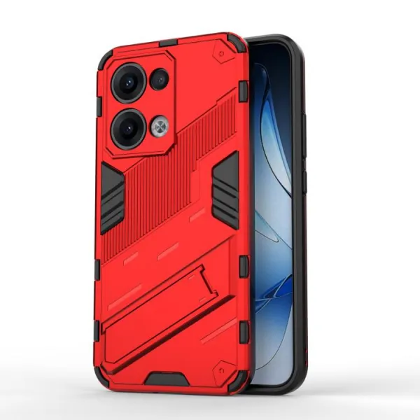 BIB Ochranný obal so stojanom pre Oppo Reno13 5G červený