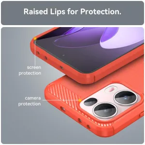 FLEXI TPU Ochranný kryt Oppo Reno13 Pro 5G červený