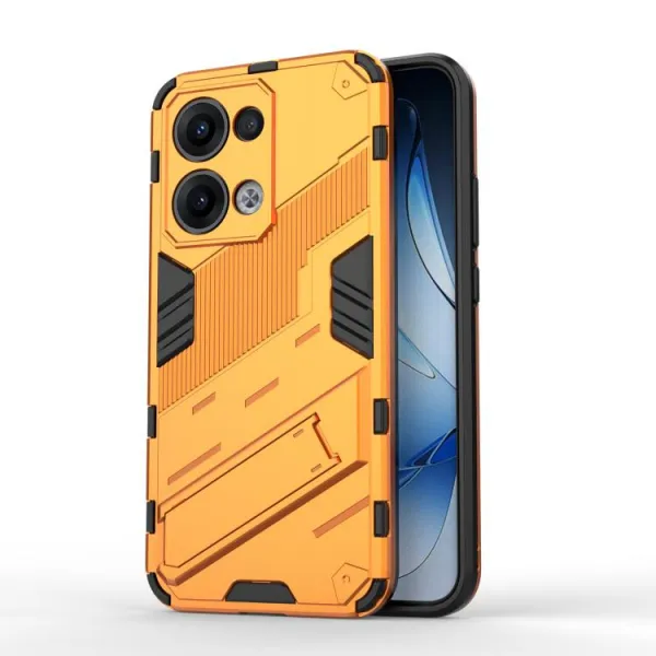 BIB Ochranný obal so stojanom pre Oppo Reno13 5G oranžový