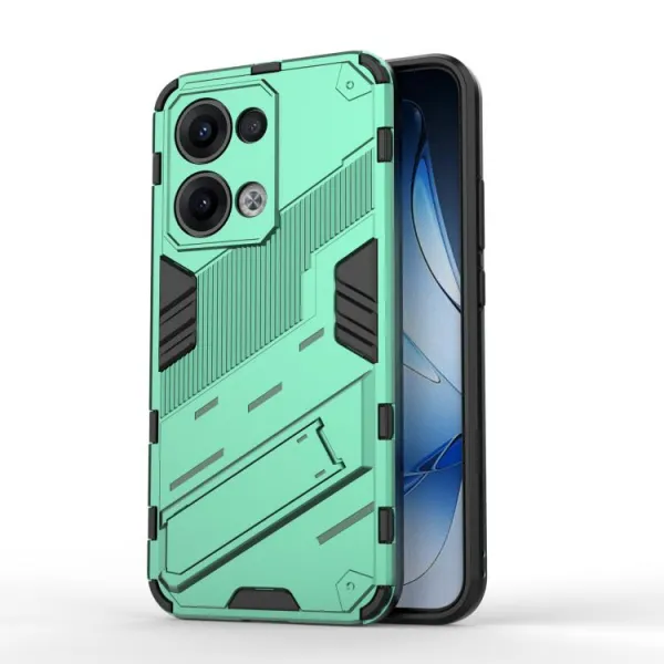 BIB Ochranný obal so stojanom pre Oppo Reno13 5G zelený