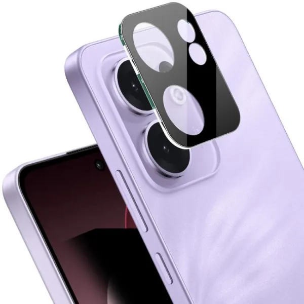 IMAK FULL COVER Sklo pre fotoaparát Oppo Reno13 F 5G / Reno13 FS 5G BLACK