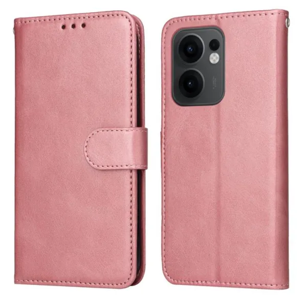 SMOOTH Peňaženkové puzdro pre Oppo Reno13 F 5G / Reno13 FS 5G ružové