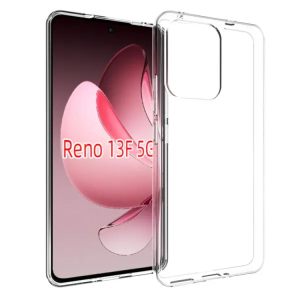 TPU Ochranný kryt pre Oppo Reno13 F 5G / Reno13 FS 5G priehľadný