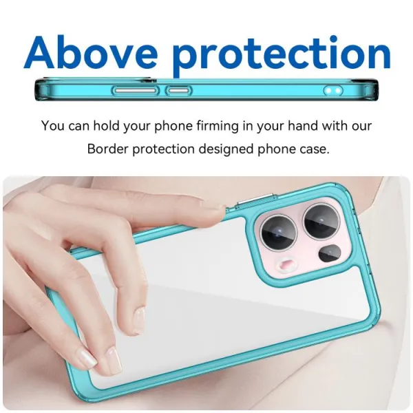 CRYSTAL Ochranný obal pre Oppo Reno13 Pro 5G tyrkysový