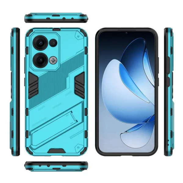 BIB Ochranný obal so stojanom pre Oppo Reno13 5G modrý