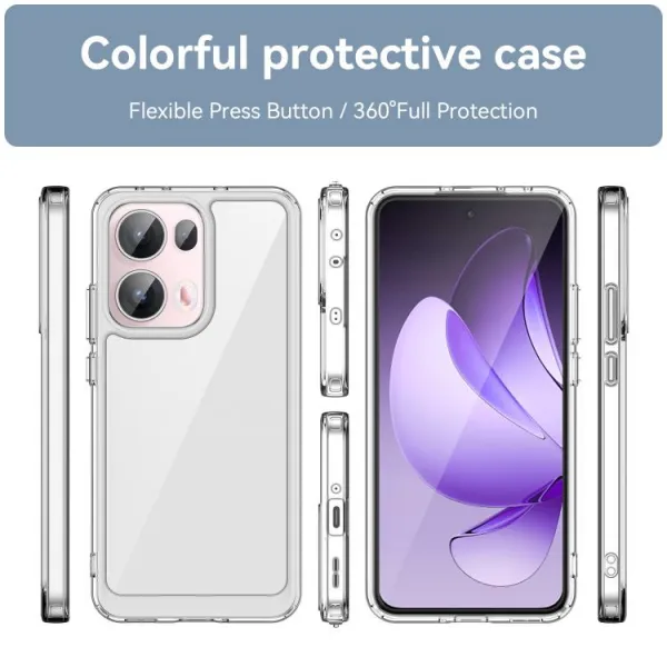 CRYSTAL Ochranný obal pre Oppo Reno13 Pro 5G priehľadný