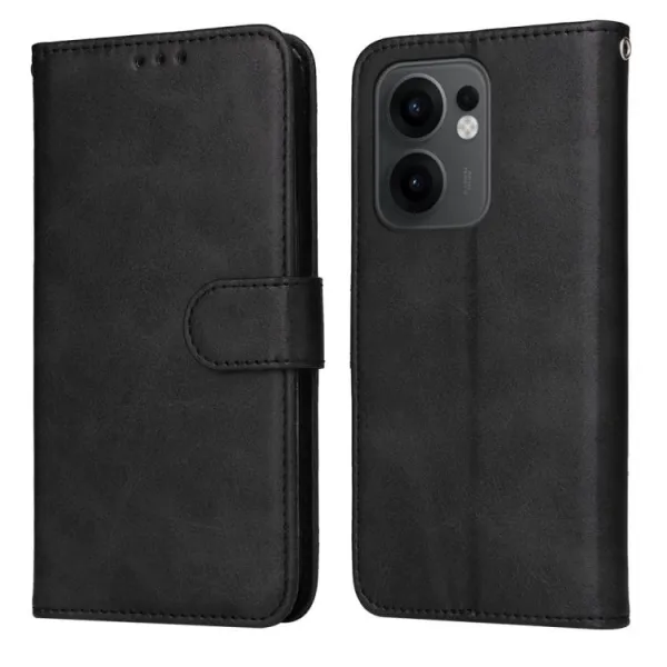 SMOOTH Peňaženkové puzdro pre Oppo Reno13 F 5G / Reno13 FS 5G čierne