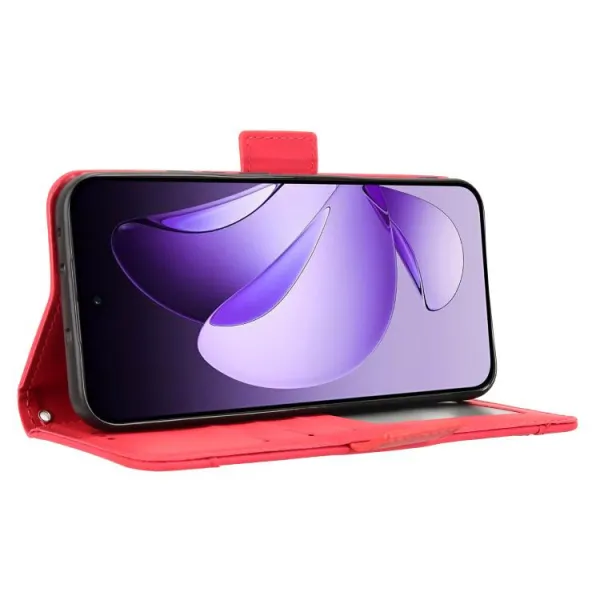 SLOT Peňaženkový obal pre Oppo Reno13 5G červený
