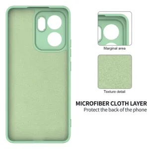 RUBBER Ochranný obal pre Oppo Reno13 F 5G / Reno13 FS 5G zelený