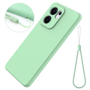 RUBBER Ochranný obal pre Oppo Reno13 F 5G / Reno13 FS 5G zelený