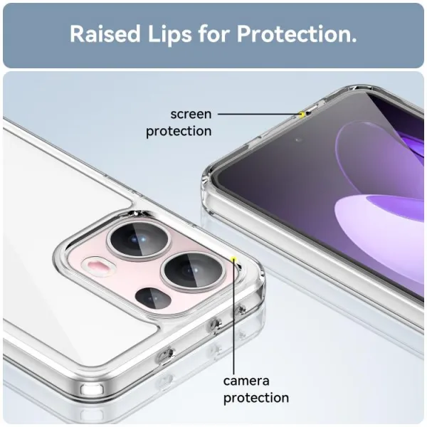 CRYSTAL Ochranný obal pre Oppo Reno13 Pro 5G priehľadný