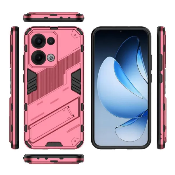 BIB Ochranný obal so stojanom pre Oppo Reno13 5G ružový