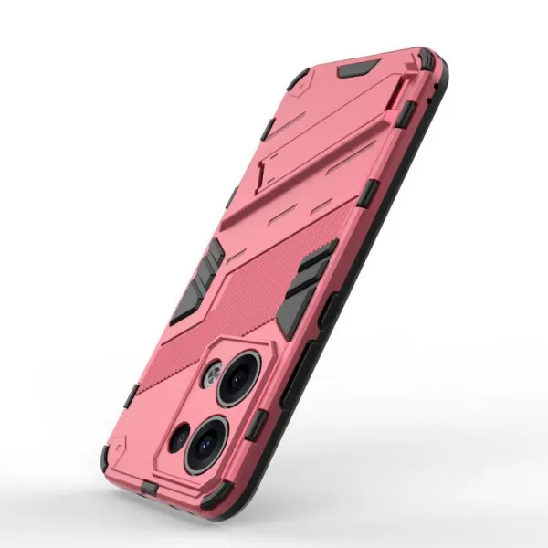 BIB Ochranný obal so stojanom pre Oppo Reno13 5G ružový