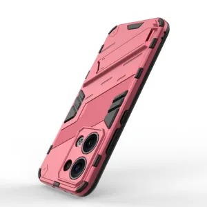 BIB Ochranný obal so stojanom pre Oppo Reno13 5G ružový