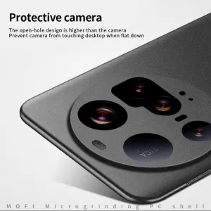 MOFI FANDUN Plastový kryt pre Xiaomi 15 Ultra modrý