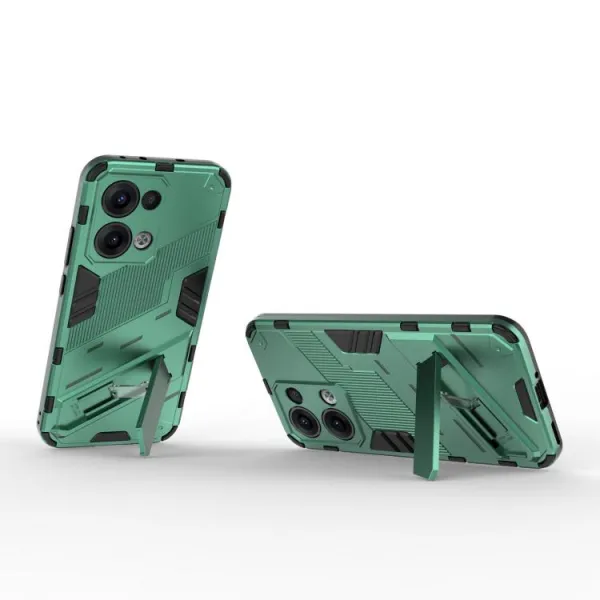 BIB Ochranný obal so stojanom pre Oppo Reno13 5G zelený