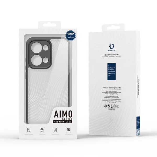 DUX AIMO Ochranný obal pre Oppo Reno13 5G čierny