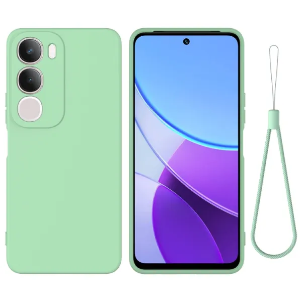RUBBER Ochranný obal pre Vivo Y19s zelený