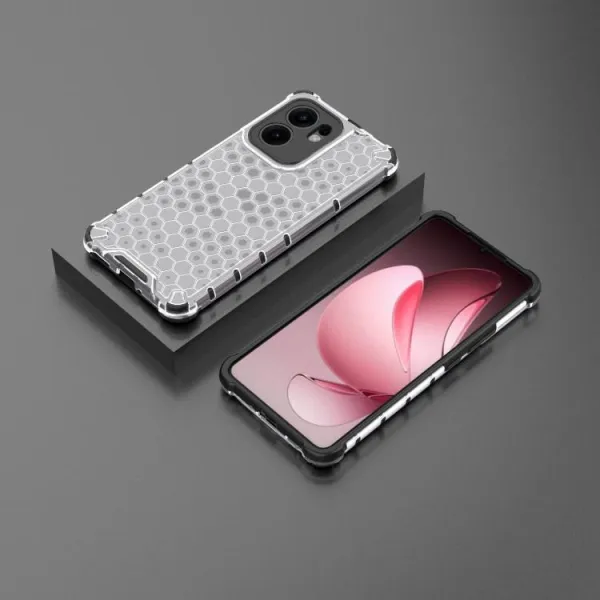 HONEYCOMB Ochranný kryt Oppo Reno13 F 5G / Reno13 FS 5G priehľadný