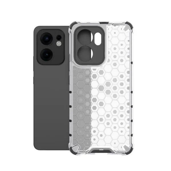 HONEYCOMB Ochranný kryt Oppo Reno13 F 5G / Reno13 FS 5G priehľadný