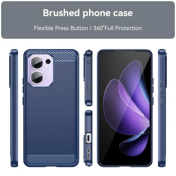 FLEXI TPU Ochranný kryt Oppo Reno13 F 5G / Reno13 FS 5G modrý