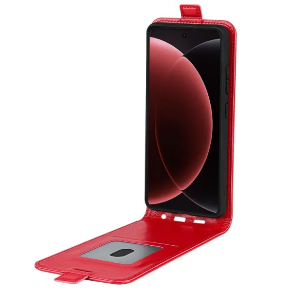 Vyklápacie puzdro pre Xiaomi 15 Ultra červené