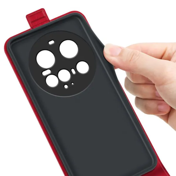 Vyklápacie puzdro pre Xiaomi 15 Ultra červené
