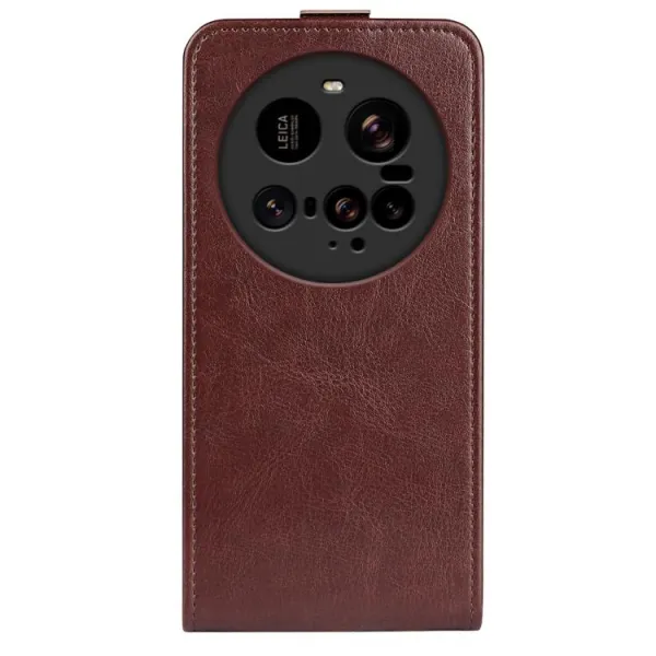 Vyklápacie puzdro pre Xiaomi 15 Ultra hnedé