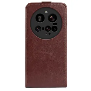 Vyklápacie puzdro pre Xiaomi 15 Ultra hnedé