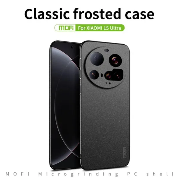 MOFI FANDUN Plastový kryt pre Xiaomi 15 Ultra modrý