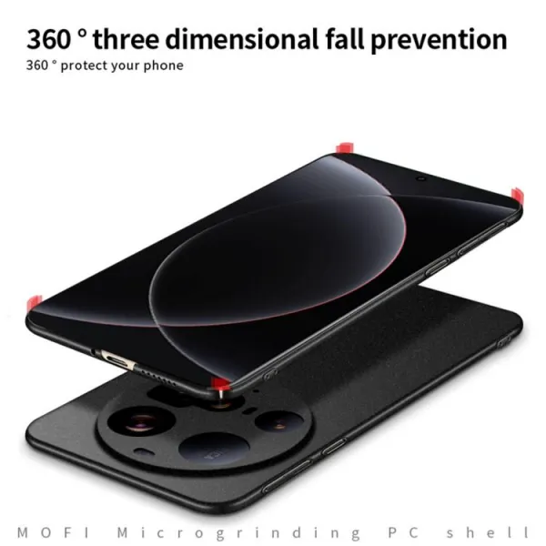 MOFI FANDUN Plastový kryt pre Xiaomi 15 Ultra modrý