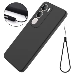 RUBBER Ochranný obal pre Vivo Y19s čierny