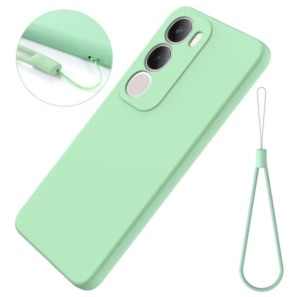 RUBBER Ochranný obal pre Vivo Y19s zelený