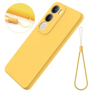 RUBBER Ochranný obal pre Vivo Y19s žltý