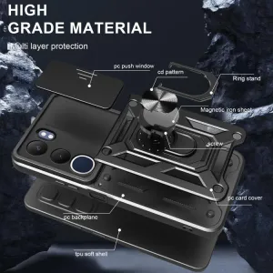 RING CAMERA Kryt s držiakom pre Vivo Y19s čierny