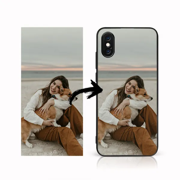 Kryt s vlastnou fotkou pre Apple iPhone X / XS