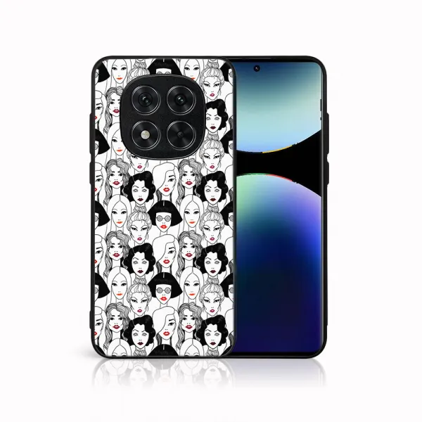 MY ART Ochranný kryt pre Xiaomi Redmi Note 14 Pro 5G LIPSTICK (174)
