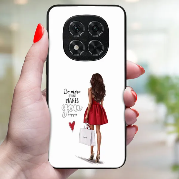 MY ART Ochranný kryt pre Xiaomi Redmi Note 14 Pro 5G RED DRESS (137)