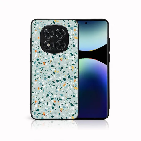 MY ART Ochranný kryt pre Xiaomi Redmi Note 14 Pro 5G BLUE TERRAZZO (164)