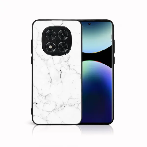 MY ART Ochranný kryt pre Xiaomi Redmi Note 14 Pro 5G WHITE MARBLE (144)