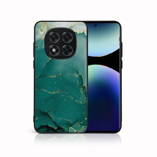 MY ART Ochranný kryt pre Xiaomi Redmi Note 14 Pro 5G GREEN MARBLE (145)