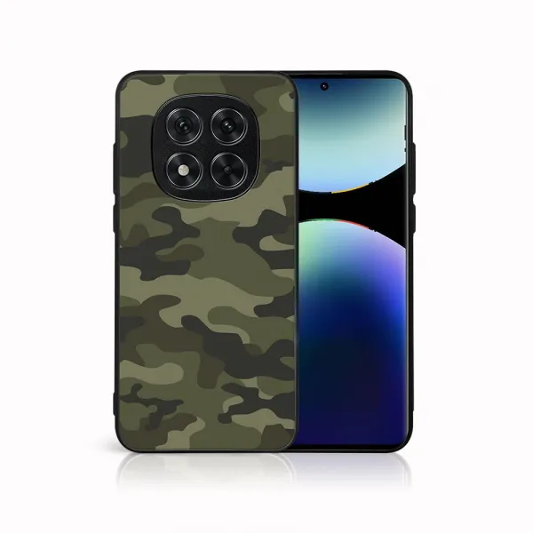 MY ART Ochranný kryt pre Xiaomi Redmi Note 14 Pro 5G GREEN CAMO (235)