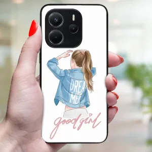 MY ART Ochranný kryt pre Xiaomi Redmi Note 14 GOOD GIRL (130)