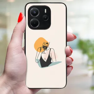 MY ART Ochranný kryt pre Xiaomi Redmi Note 14 WOMAN (197)