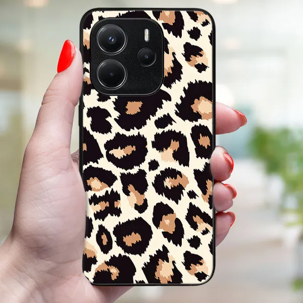 MY ART Ochranný kryt pre Xiaomi Redmi Note 14 LEOPARD PRINT (238)