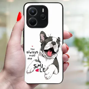 MY ART Ochranný kryt pre Xiaomi Redmi Note 14 SMILE (189)