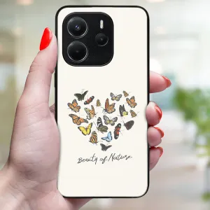 MY ART Ochranný kryt pre Xiaomi Redmi Note 14 BUTTERFLIES (240)