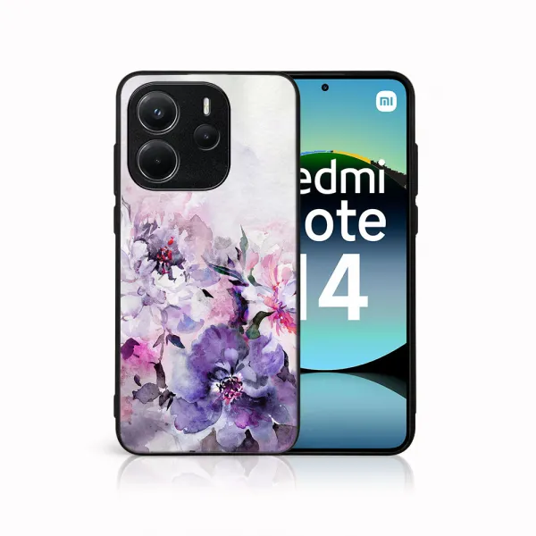 MY ART Ochranný kryt pre Xiaomi Redmi Note 14 PEONIES (156)